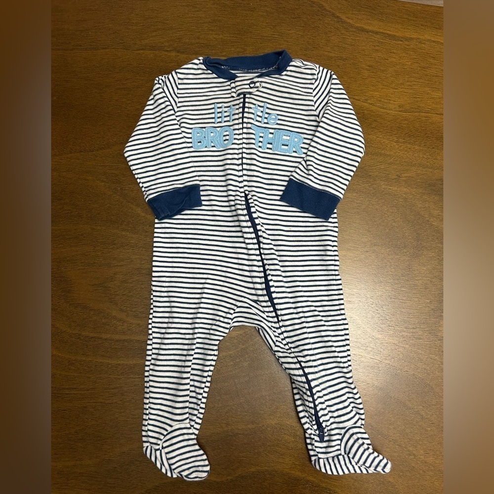 Carters Baby Boy Little Brother Pajama Cotton 6-9 Months (0248)